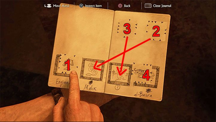 Access Sams Journal - Uncharted 4: Harder puzzles - solution, walkthrough - Secrets and puzzles - Uncharted 4: A Thiefs End Game Guide
