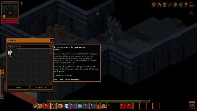 In this mode, you earn experience for completing quests and finding oddities (you can find them in various places, for example hidden in barrels or after killing mobs and bosses) - Earning experience | Game basics - Game basics - Underrail Game Guide