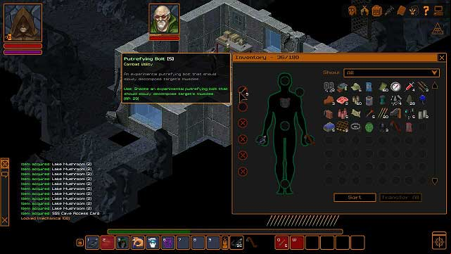 Before you head north to gather samples for Quinton, make sure that you equipped the crossbow and are using Putrefying Bolts, without which you will be unable to complete this mission - Good start | Crafting and trading - Crafting and trading - Underrail Game Guide