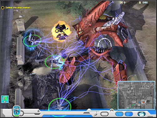 Once again, you should listen closely to what Mirabel has to say to you - Mission 2 - part 2 - Prelude - Universe at War: Earth Assault - Game Guide and Walkthrough