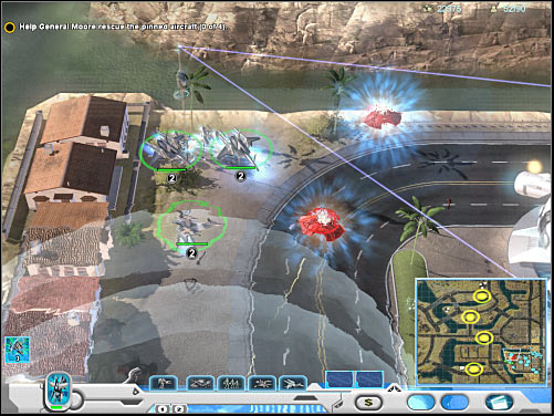 You will have to reach the maximum population cap by building an army - Mission 5 - part 1 - Novus - Universe at War: Earth Assault - Game Guide and Walkthrough