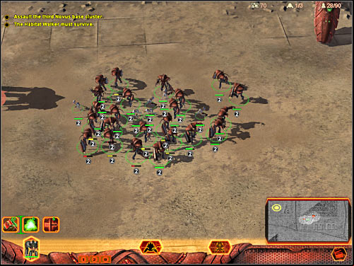 The final phase of this mission is going to be quite simple - Mission 1 - part 2 - Hierarchy - Universe at War: Earth Assault - Game Guide and Walkthrough