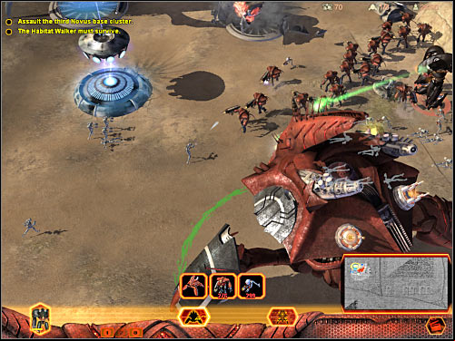 1 - Mission 1 - part 2 - Hierarchy - Universe at War: Earth Assault - Game Guide and Walkthrough