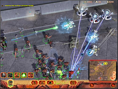 1 - Mission 2 - part 3 - Hierarchy - Universe at War: Earth Assault - Game Guide and Walkthrough