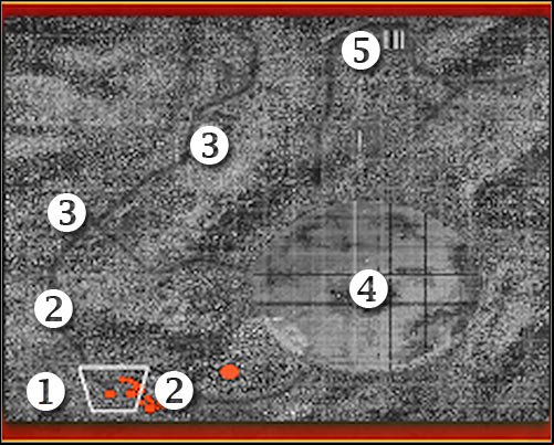 Map legend - Mission 6 - part 1 - Hierarchy - Universe at War: Earth Assault - Game Guide and Walkthrough