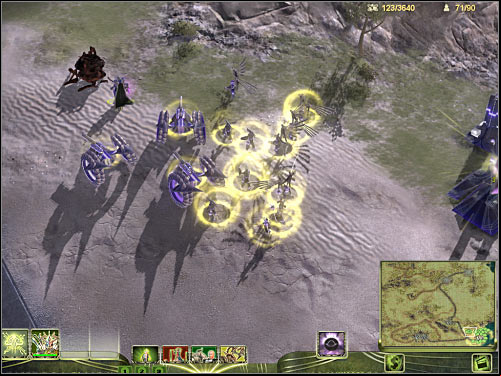 1 - Example of how to play out a mission - part 1 - Masari - Universe at War: Earth Assault - Game Guide and Walkthrough