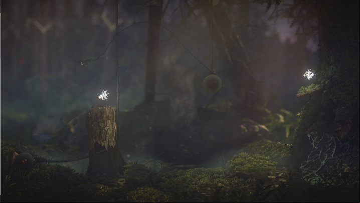 Take the green hero beyond the right weight and push the other one using the second character - Whats the setup for level 4 in Unravel 2? - FAQ - Unravel 2 Game Guide