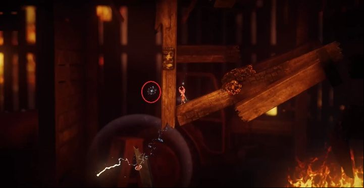 At the very end of this Level, youll find yourself in a collapsing building - Ashes to Ashes | Secrets and Collectibles | Unravel 2 - Secrets and collectibles - Unravel 2 Game Guide