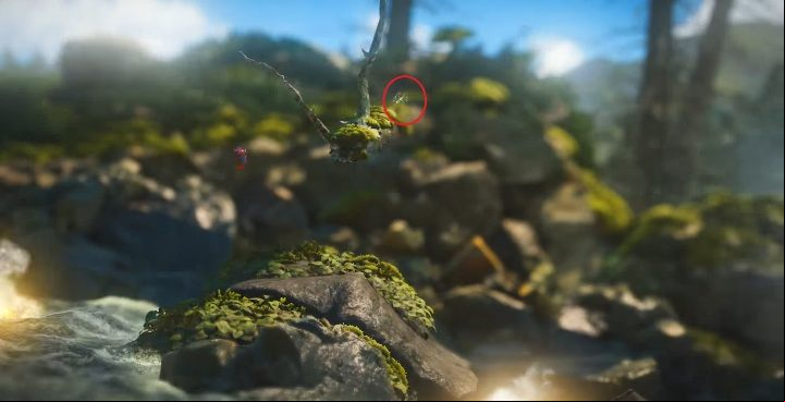 On this Level you will be mostly moving on the waterfall - At The Rapids | Secrets and Collectibles | Unravel 2 - Secrets and collectibles - Unravel 2 Game Guide