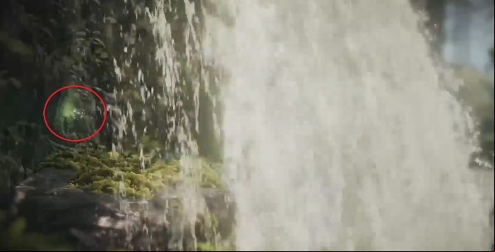 Real treasures are located behind the waterfall, so in Unravel 2 you also have to look for them there - At The Rapids | Secrets and Collectibles | Unravel 2 - Secrets and collectibles - Unravel 2 Game Guide