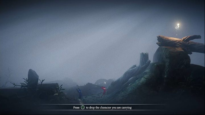 A minute later, you will encounter two pieces of a tree - Foreign Shore level walkthrough in Unravel 2 - Walkthrough - Unravel 2 Game Guide