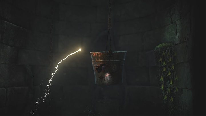 Then just jump to the other side, climb up using the leaves and jump into the bucket - Foreign Shore level walkthrough in Unravel 2 - Walkthrough - Unravel 2 Game Guide