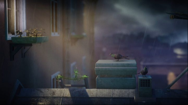 After exiting through the window, you will get to the rooftops - Hideaway level walkthrough in Unravel 2 - Walkthrough - Unravel 2 Game Guide