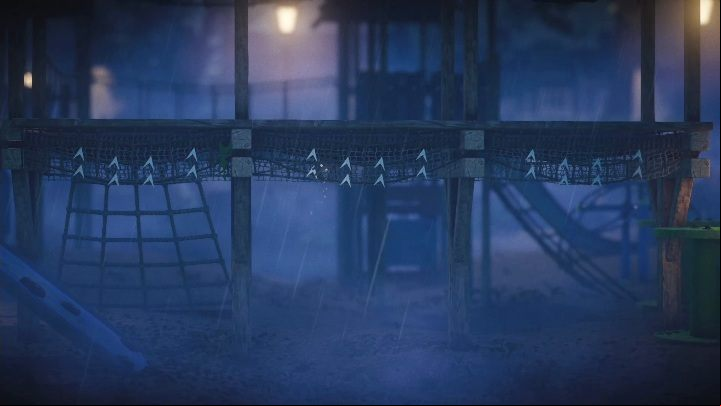 A bit further and you will have to climb on the climbing wall - Hideaway level walkthrough in Unravel 2 - Walkthrough - Unravel 2 Game Guide