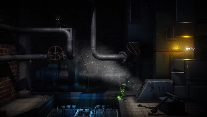 In the next part of the building, youll see a room with pipes - Hideaway level walkthrough in Unravel 2 - Walkthrough - Unravel 2 Game Guide