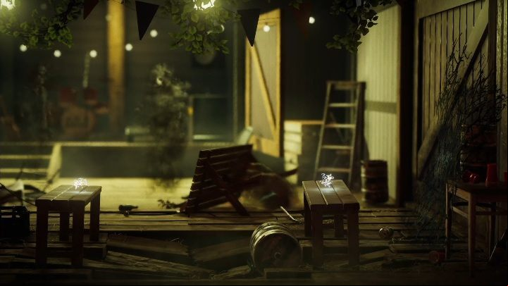 After leaving the garden, you will enter a summerhouse - Little Frogs level walkthrough in Unravel 2 - Walkthrough - Unravel 2 Game Guide