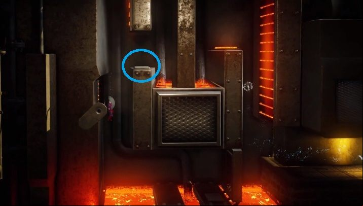 To go through hot terrain without injury, you must slide your character off the wall and press the button - Is That All There? level walkthrough in Unravel 2 - Walkthrough - Unravel 2 Game Guide