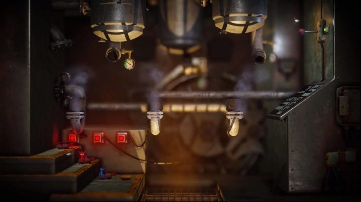 In the building you will find yourself in a room with levers - Is That All There? level walkthrough in Unravel 2 - Walkthrough - Unravel 2 Game Guide
