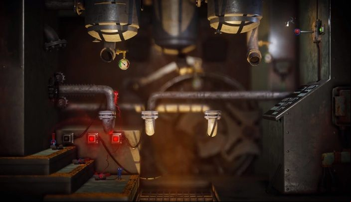 Slowly untie the yarn so that you can jump to the next pipes - Is That All There? level walkthrough in Unravel 2 - Walkthrough - Unravel 2 Game Guide