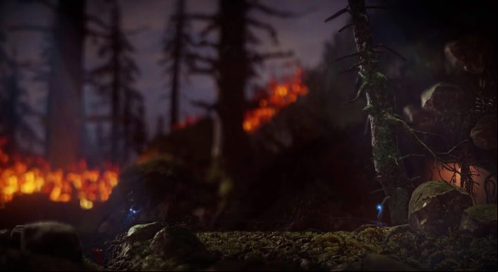 On your way to the cave there is a tree - Ashes To Ashes level walkthrough in Unravel 2 - Walkthrough - Unravel 2 Game Guide