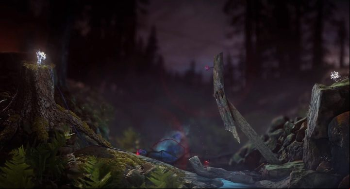 In the forest you will find a place where you will have to set up your heroes in right positions - Ashes To Ashes level walkthrough in Unravel 2 - Walkthrough - Unravel 2 Game Guide