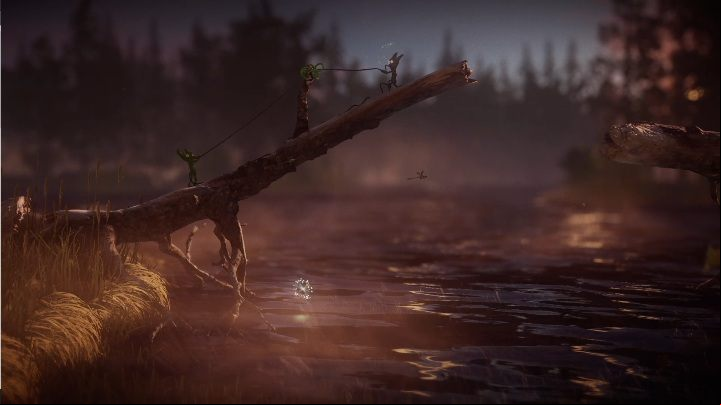 Another puzzle standing in your way requires both protagonists - Nightswimming level walkthrough in Unravel 2 - Walkthrough - Unravel 2 Game Guide