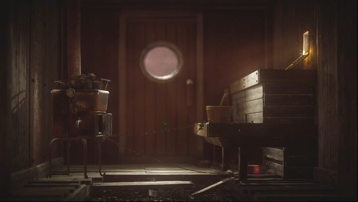 Inside the building you have to throw down bricks again - Nightswimming level walkthrough in Unravel 2 - Walkthrough - Unravel 2 Game Guide