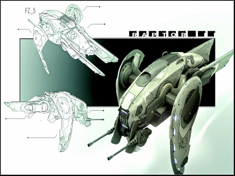 Next aircraft, but he's worse than Cicada - Axon - Vehicles - Unreal Tournament III - Game Guide and Walkthrough
