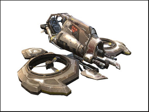 One of favorites vehicles in game - Axon - Vehicles - Unreal Tournament III - Game Guide and Walkthrough