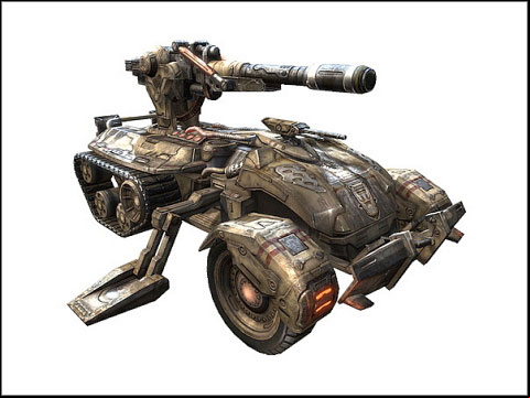 Very slow craft, but durable - Axon - Vehicles - Unreal Tournament III - Game Guide and Walkthrough
