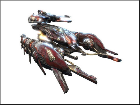 It's very curious tank in Necris team - Necris - Vehicles - Unreal Tournament III - Game Guide and Walkthrough