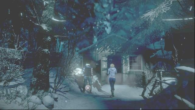 The totem is near the generator - Until Dawn: Clues and totems in Episode 2 - Clues and totems - locations - Until Dawn Game Guide & Walkthrough
