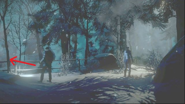 The last object that Mike examines in this chapter is a loss totem - Until Dawn: Clues and totems in Episode 2 - Clues and totems - locations - Until Dawn Game Guide & Walkthrough