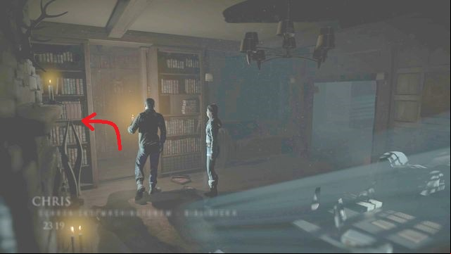 While following the storyline, when you reach the library, you find a secret room behind the bookshelf - Until Dawn: Clues and totems in Episode 3 - Clues and totems - locations - Until Dawn Game Guide & Walkthrough