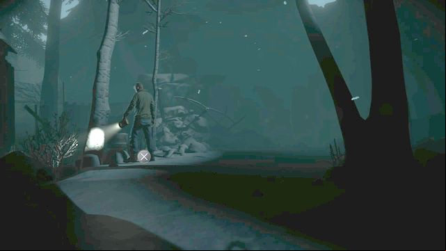 The Totem past the shed - Until Dawn: Clues and totems in Episode 4 - Clues and totems - locations - Until Dawn Game Guide & Walkthrough
