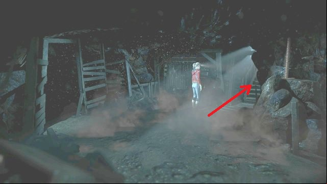 Death totem is found by Sam, after you climb onto the rock - Until Dawn: Clues and totems in Episode 9 - Clues and totems - locations - Until Dawn Game Guide & Walkthrough
