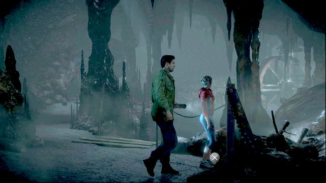 The totem is next to the water reservoir - Until Dawn: Clues and totems in Episode 10 - Clues and totems - locations - Until Dawn Game Guide & Walkthrough