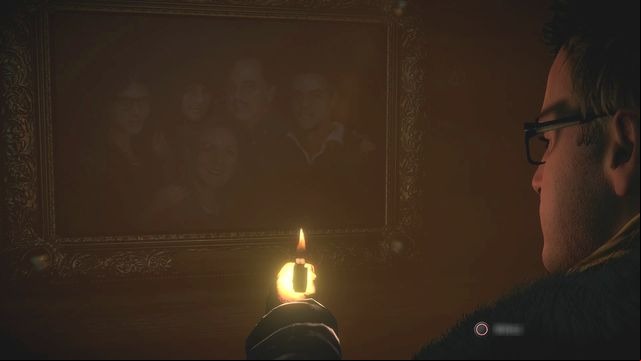 One of the clues - a family portrait - Until Dawn: Clues - Basics - Until Dawn Game Guide & Walkthrough