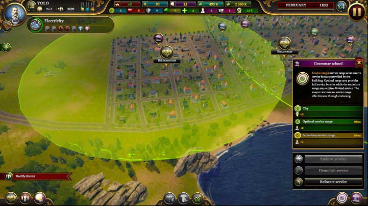 not to build districts in rows - Setting out | Politics - Politics - Urban Empire Game Guide