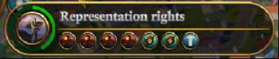 In this section of the screen you can monitor the progress of the research on your newest project - Interface | Basics - Basics - Urban Empire Game Guide