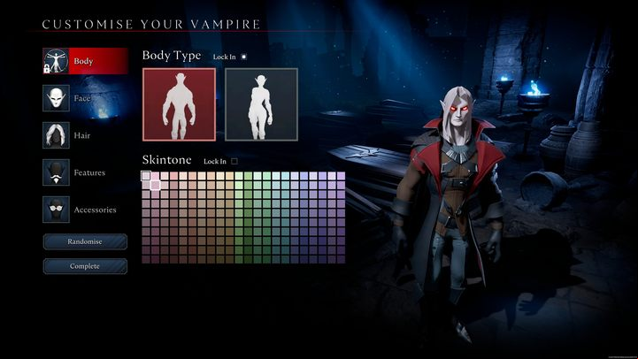 The character appearance editor is identical to the one at the beginning of the game - V Rising: How to change characters appearance? - FAQ - V Rising Guide