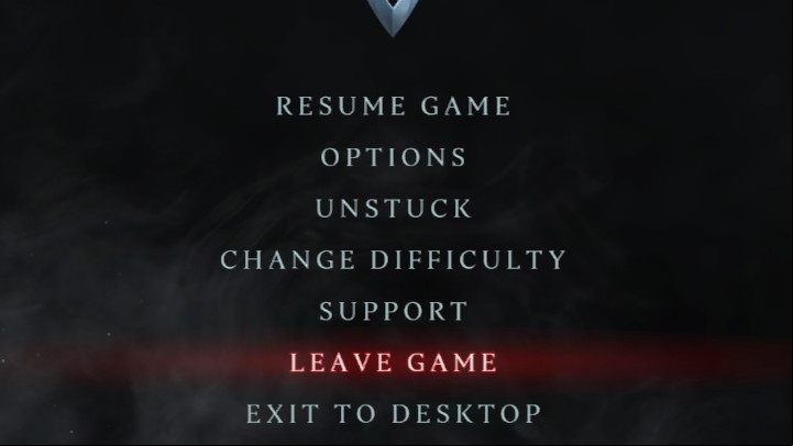 However, if you know that you will have to temporarily leave the computer, the safest option will be to use the "Leave the game" option from the menu available after pressing the ESC key - V Rising: Can you pause the game? - FAQ - V Rising Guide