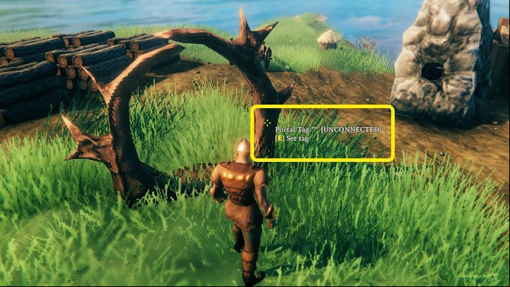 After acquiring certain raw materials, build the first portal in the location of your choice - Valheim: Portals - Basics - Valheim Guide