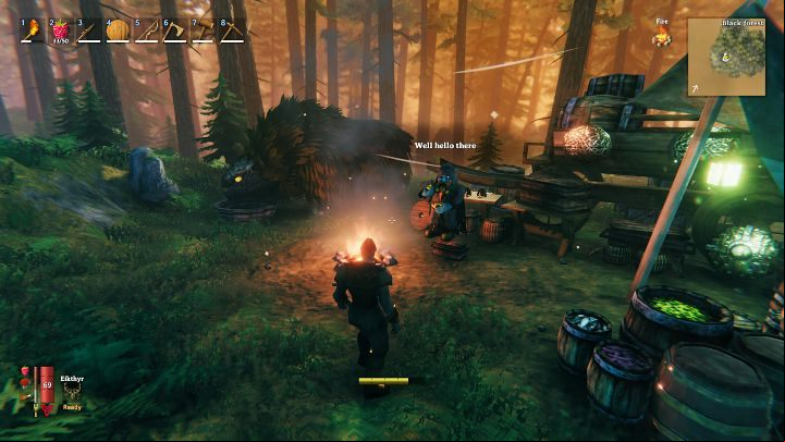 Once you reach Haldor, you can log out of this world and develop your character on your own server - Valheim: Merchant/Vendor seed server - how to connect? - Exploration and survival - Valheim Guide
