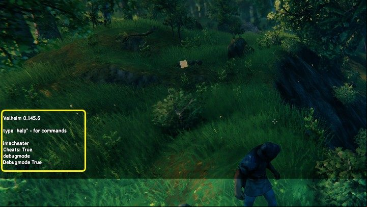 First, turn on the command console (F5), then enable cheats by typing in the imacheater command and confirming with the Enter key - Valheim: Debug mode/Creative mode - Appendix - Valheim Guide