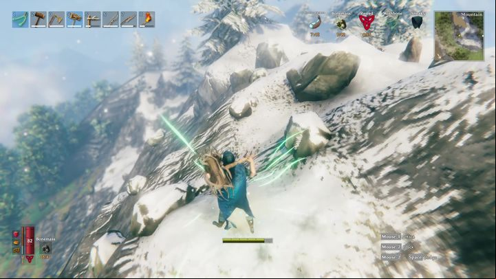 Once you reach the deposit, all you have to do is dig - Valheim: Silver - how to find it? - Crafting and equipment - Valheim Guide