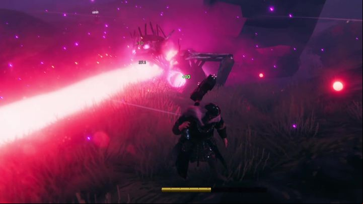 The last attack Yagluth has consists in summoning a meteor shower - Valheim: Yagluth - boss, how to defeat? - Bosses - Valheim Guide