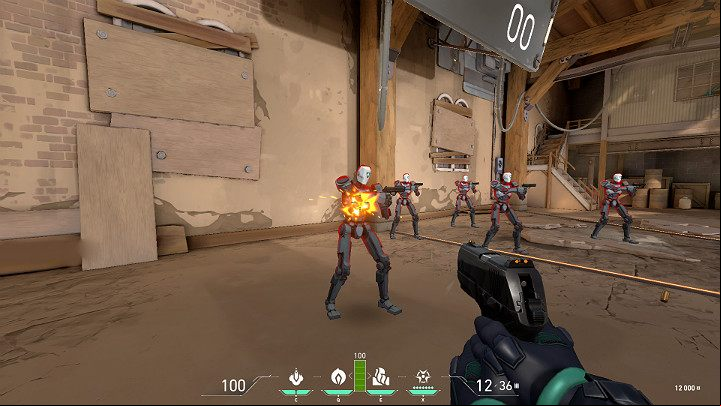 The Classic pistol fires 3 bullets at a time in alternative mode, Bucky has the ability to fire more concentrated bullets, while Stinger and Bulldog shoot in BURST mode when the ADS is activated - that is, only a series of 3-4 bullets, but much faster than normal - Valorant: How to shoot? tips - Basics - Valorant Guide