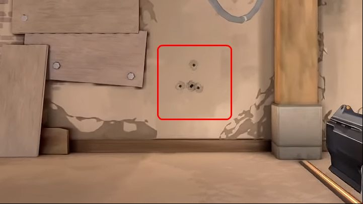 The image above shows an example of the Sheriffs spread, one of the weapons in Valorant - Valorant: Sidearm weapons guide - Classic, Shorty, Frenzy, Ghost, Sheriff - Weapons - Valorant Guide