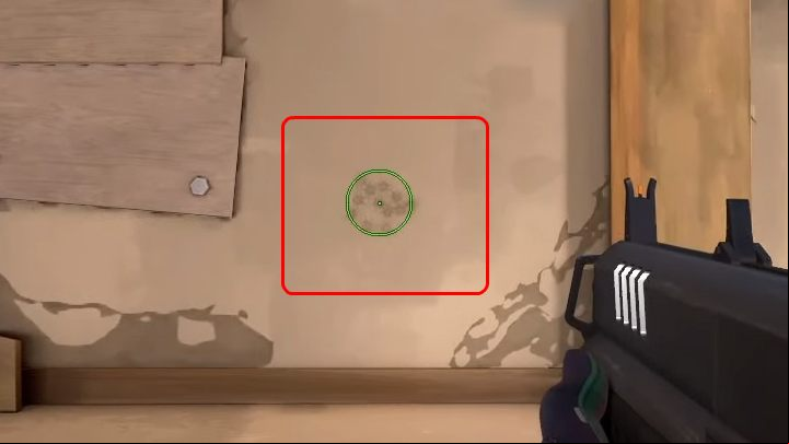 The image above shows an example of the Judges spread, one of the weapons in Valorant - Valorant: Shotguns guide - Bucky, Judge - Weapons - Valorant Guide